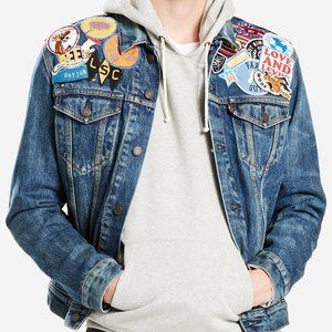 Levi's Limited Edition Men's Patched Trucker Denim Jacket